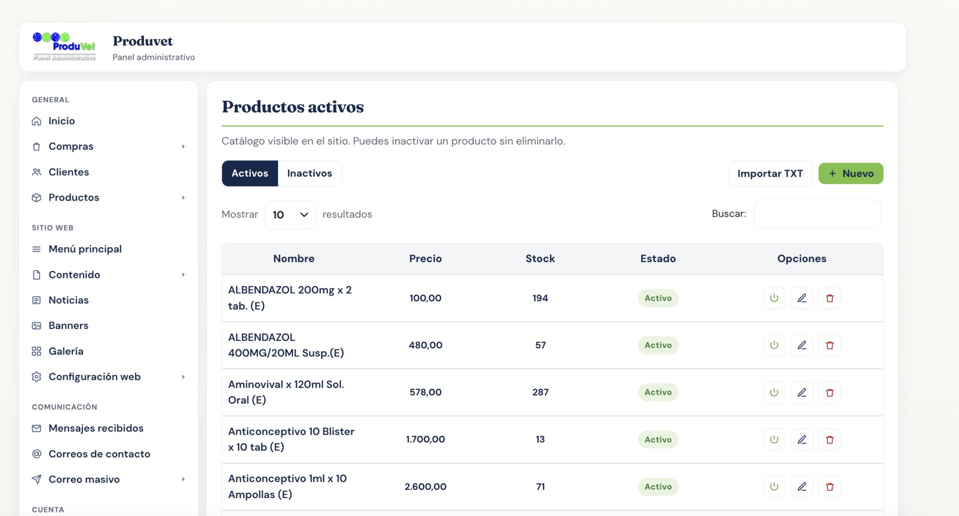 E-commerce & catalogs screenshot