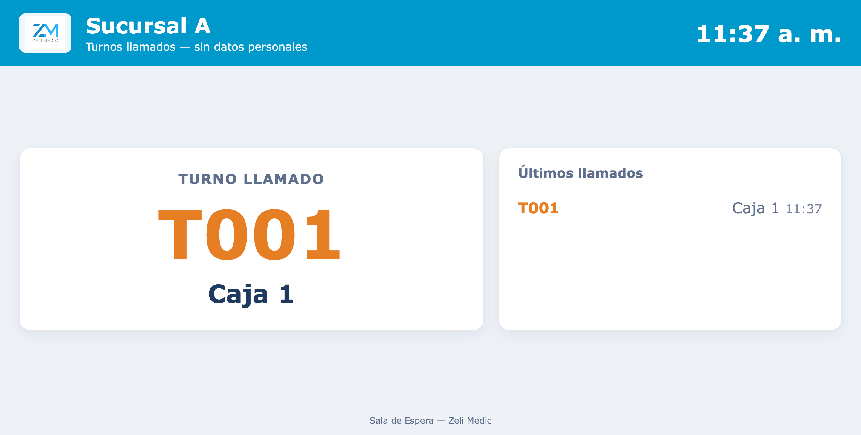 TurnoMático screenshot